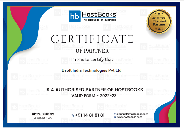 Certified Partner with Host Books